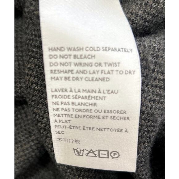 Anthropologie Ethan Green Gray Black Leopard Print Short Sleeve Sweater - Picture 9 of 9